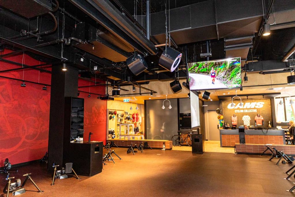 Airius Cooling Fans Regulating Temperature in a Exercise Studio