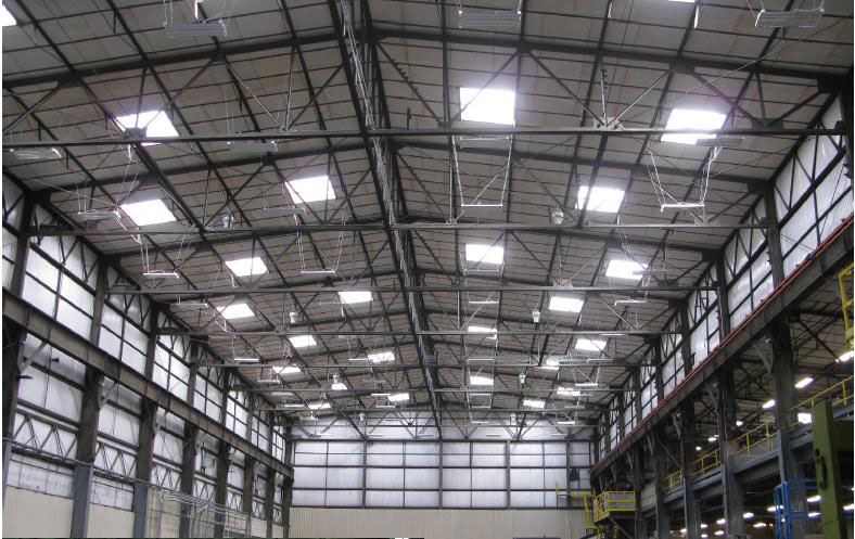 Destratification Fan System Manufacturing Gallery 3