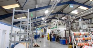 Airius Warehouse Ceiling Fans Keeping Saciflex Staff Comfortable