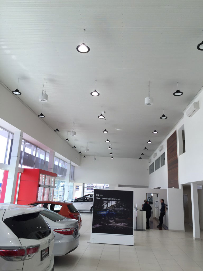 Destratification Retail Series Fan Installation 5