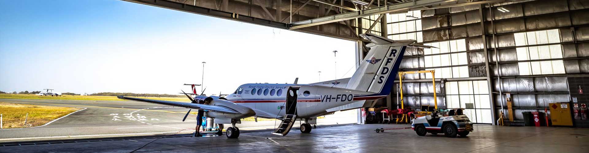 Destratification Fan System RFDS Hangar