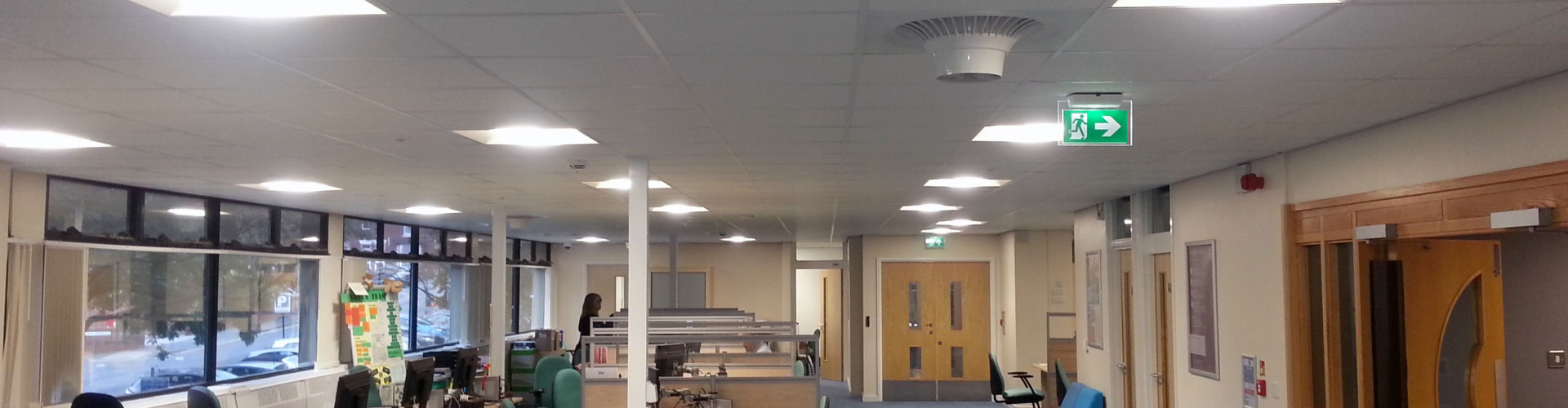 Airius Cooling Fans Maintaining Comfort in an Office