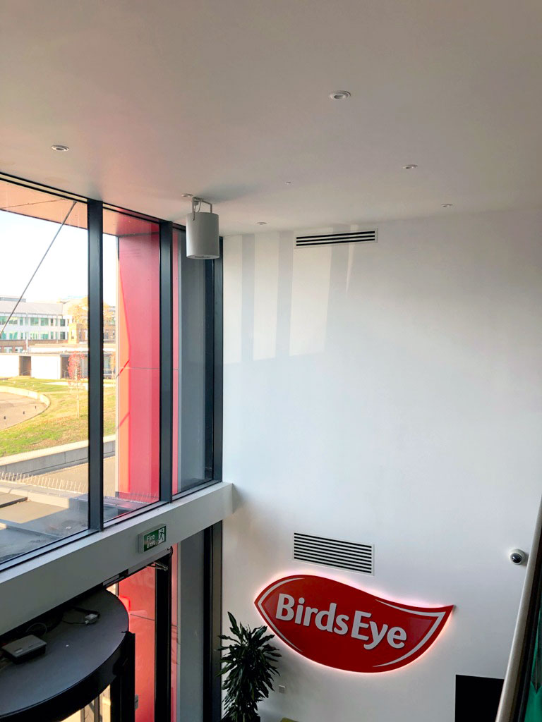 Destratification Designer Series Fan Installation 4