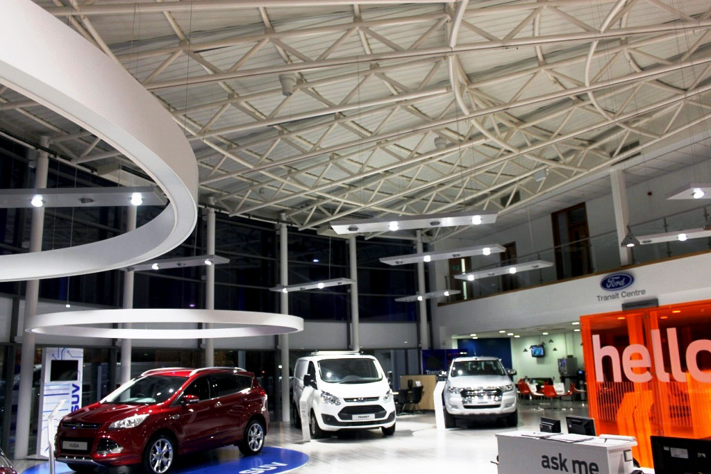 Destratification Standard Series Fan Installation 12