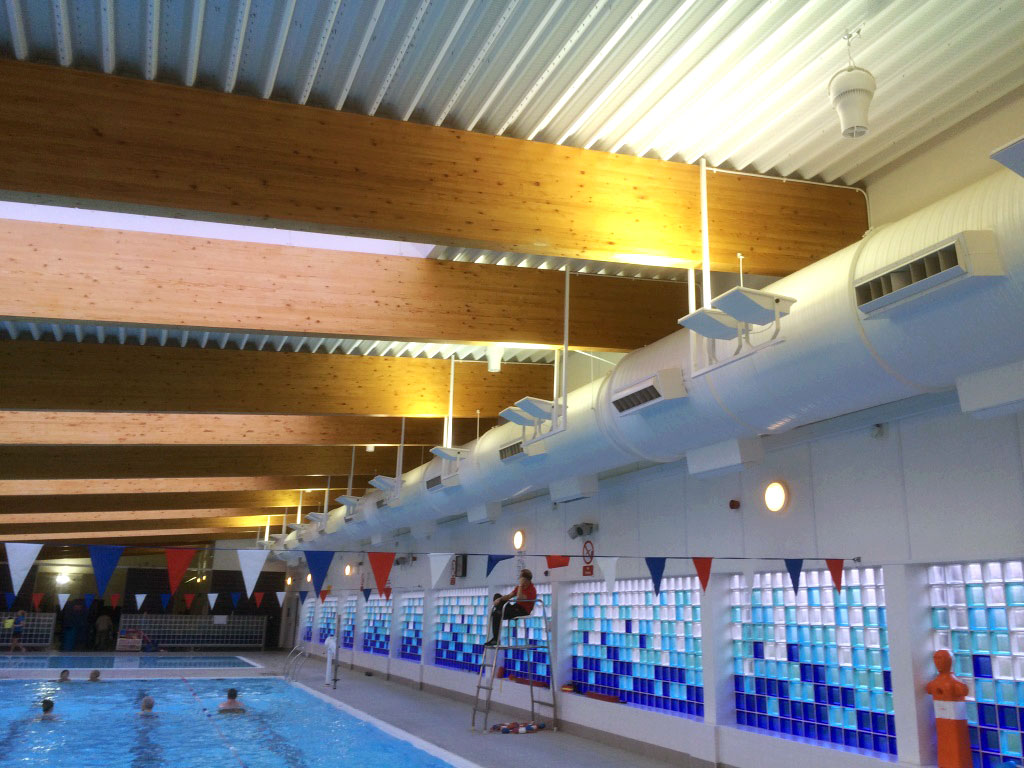 Destratification Standard Series Fan Installation 14