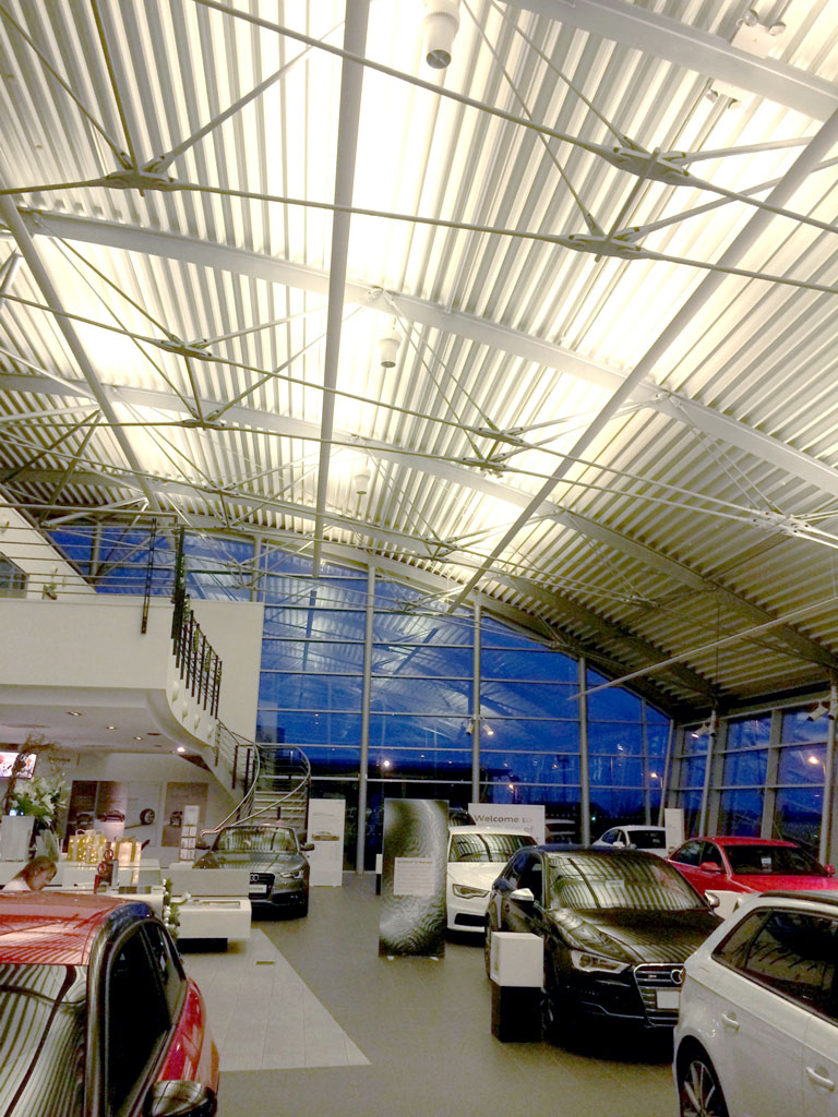 Destratification Standard Series Fan Installation 18