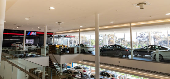 Destratification Fan System Showrooms Featured