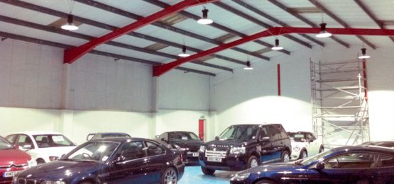 Airius Install LED Lighting Into Cambridge Car Company Showroom