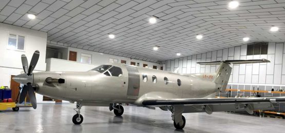 Pilatus-Aviation-Install-Airius-LED-Lighting-Systems