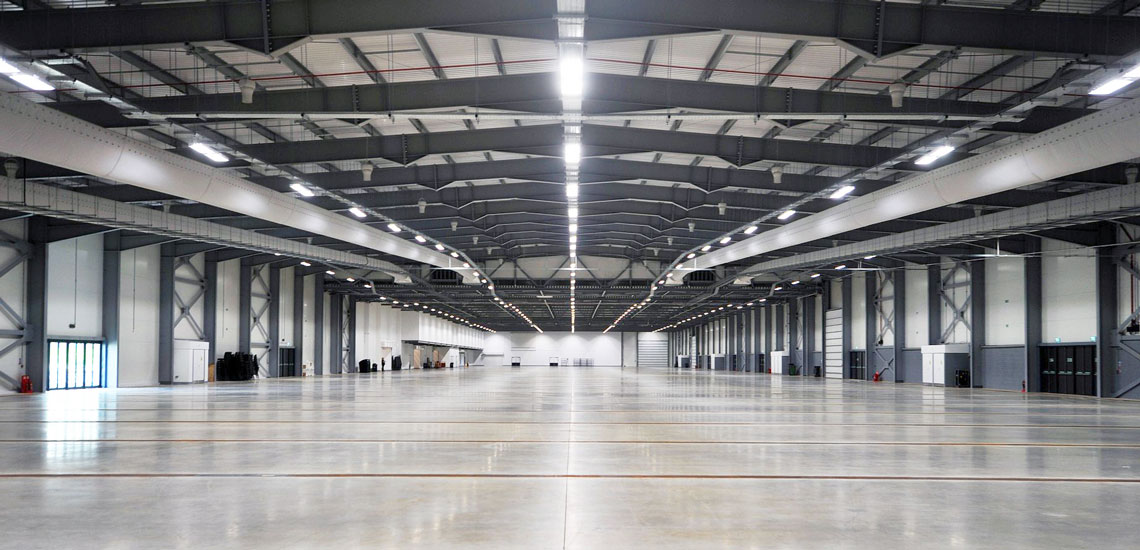 Farnborough Exhibition Centre Improve Comfort and Reduce HVAC Costs with Airius Destratification Fans