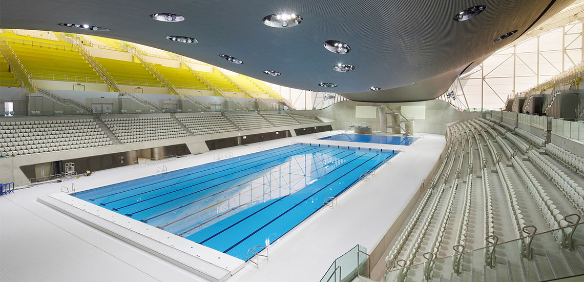 The London Aquatics Centre Reduces Heating Costs with Airius Destratification