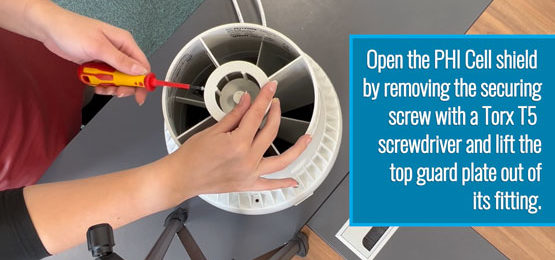 Video Installation Guide Showing Replacement of PHI Cell in Airius PureAir Series