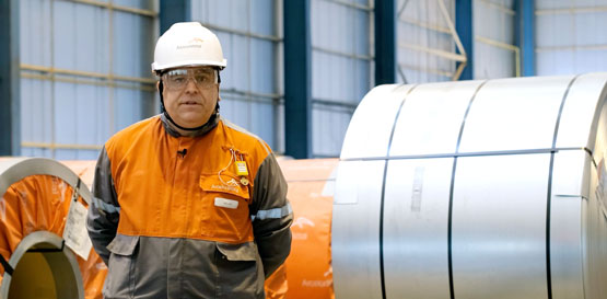 ArcelorMittal reduced their energy costs by over half after installing the Airius destratification system